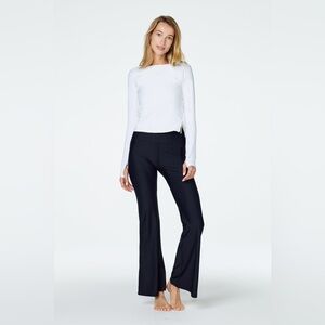 WATSKIN Juliette Palazzo Pant in Black NWT